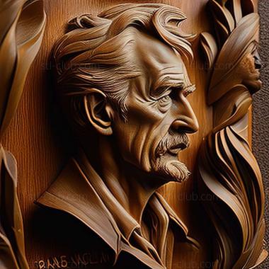 3D model John Singer Sargent American artist (STL)